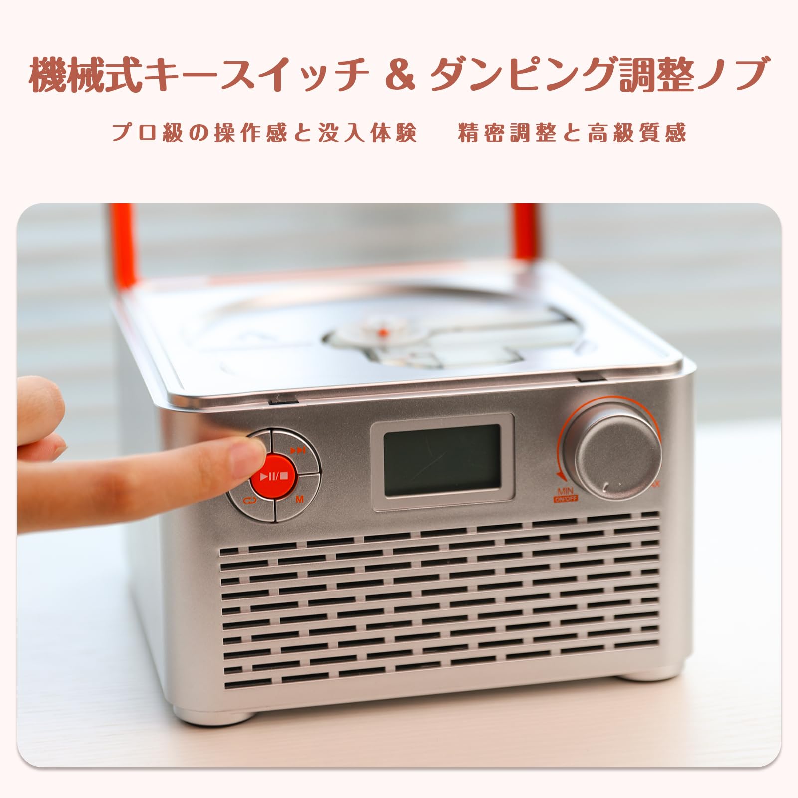 Amazon.co.jp: WhatPlus CDプレーヤー レトロ ワイヤレス対応 CD